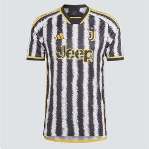 Adidas 2023-24 Juventus Men's Stadium Home Jersey